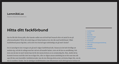 Desktop Screenshot of lemmikki.se