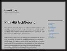 Tablet Screenshot of lemmikki.se